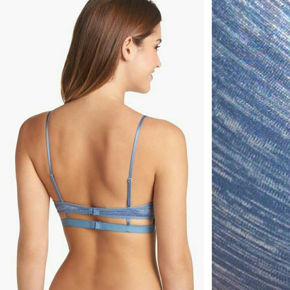 Free People Blue Demi Bra - Picture 2 of 5